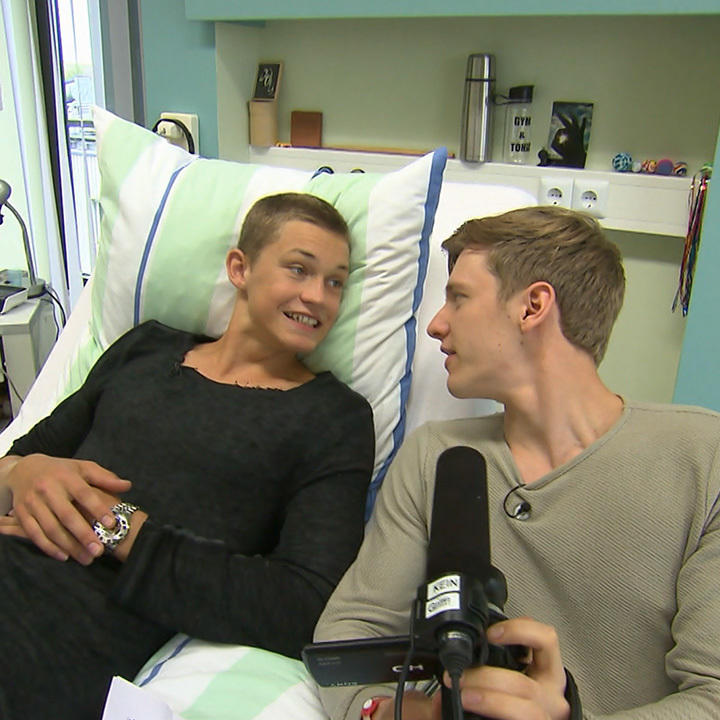 Damian im Interview mit Timur Bartels