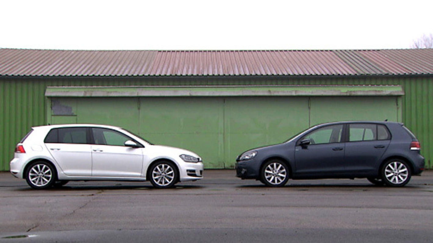 VW Golf VII vs. VW Golf VI