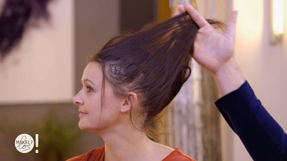 Anne hat sehr feine Haare