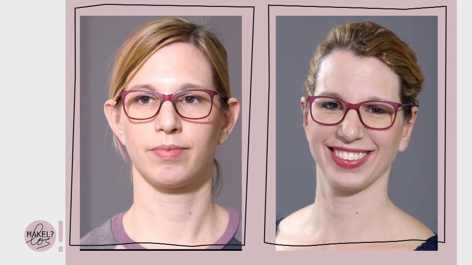 Christina strahlt vor Glück