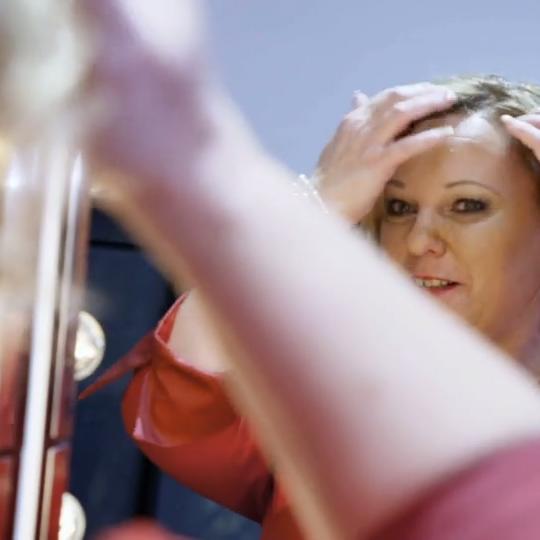 Silvia schaut wieder vital aus