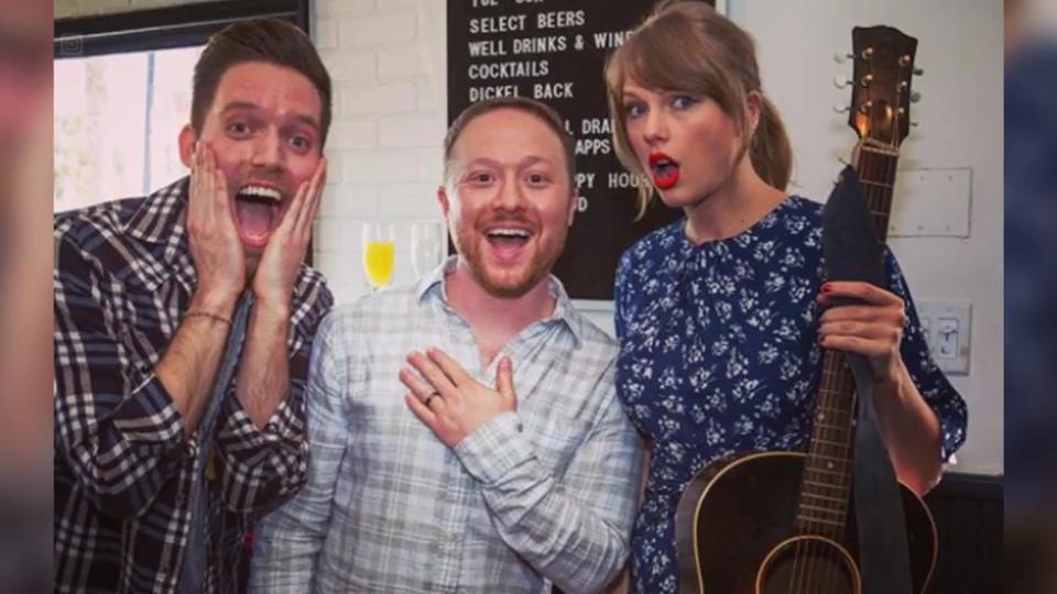 Verlobungs-Überraschungsgast Taylor Swift
