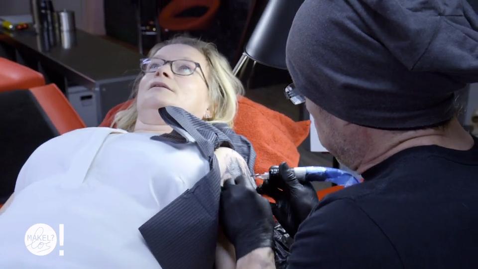 Schmerzhafte Angelegenheit für Tanja