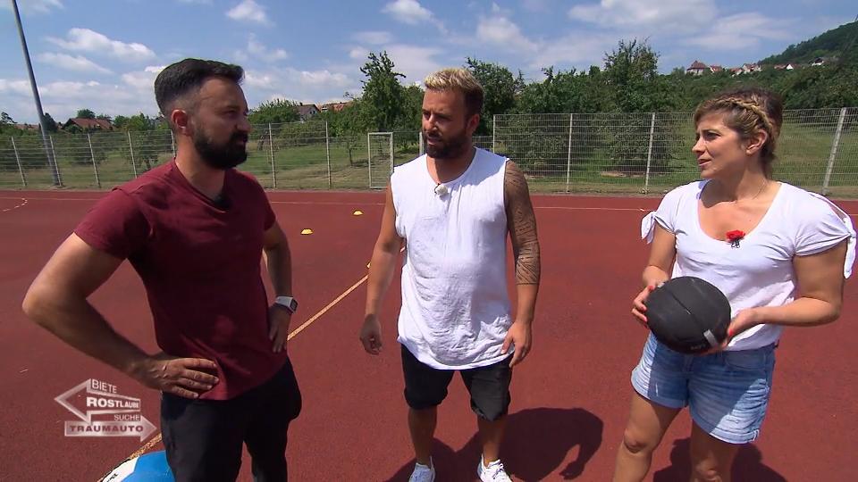 Vinci und Jota dürfen erst mal schwitzen