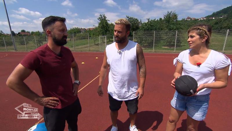 Vinci und Jota dürfen erst mal schwitzen