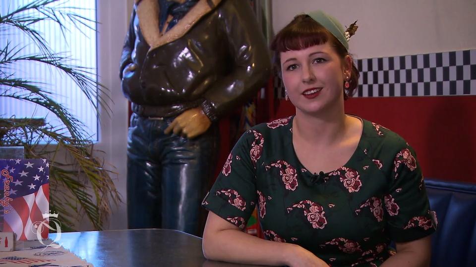Sarah ist Retro-Fan durch und durch
