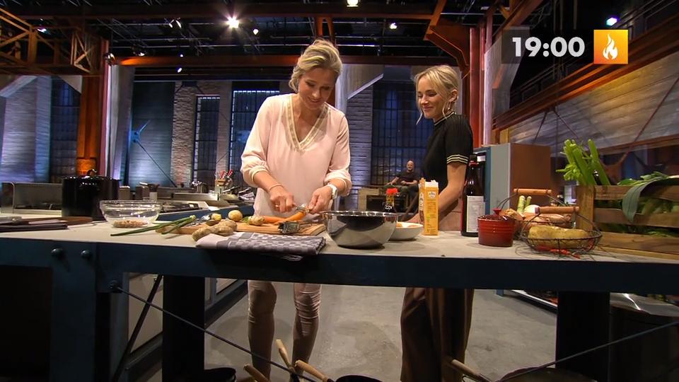 Britta Heidemann im Duell mit dem Schäler