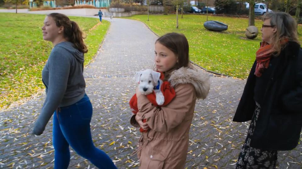 Alfie wird nur auf Händen getragen