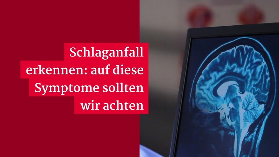 Schlaganfall erkennen: Das sind mögliche Symptome