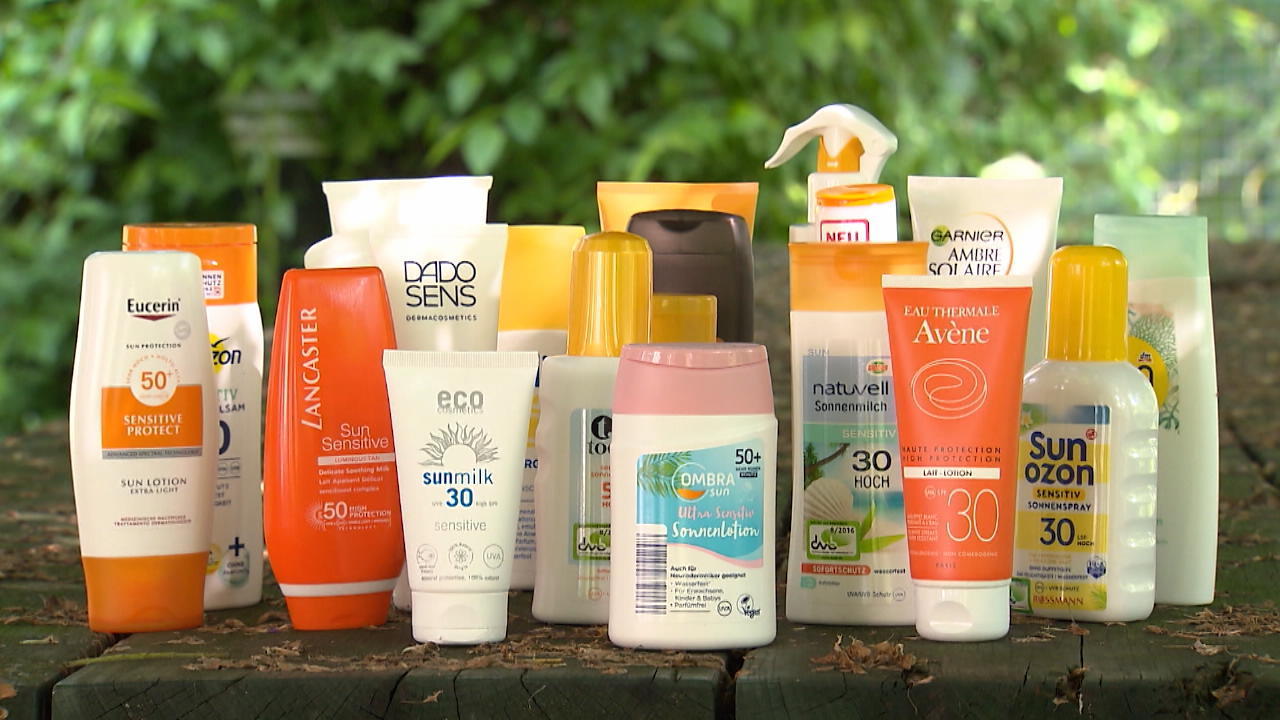 Sensitiv-Sonnencremes im Öko-Test