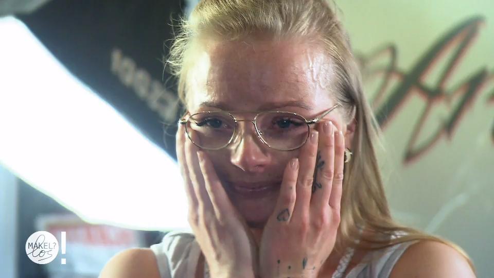 Nadine ist zu Tränen gerührt