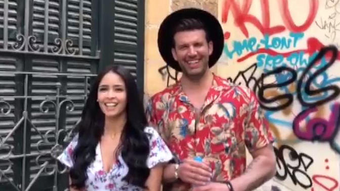 Heißer Flirt zwischen Jay Khan und Nathalia