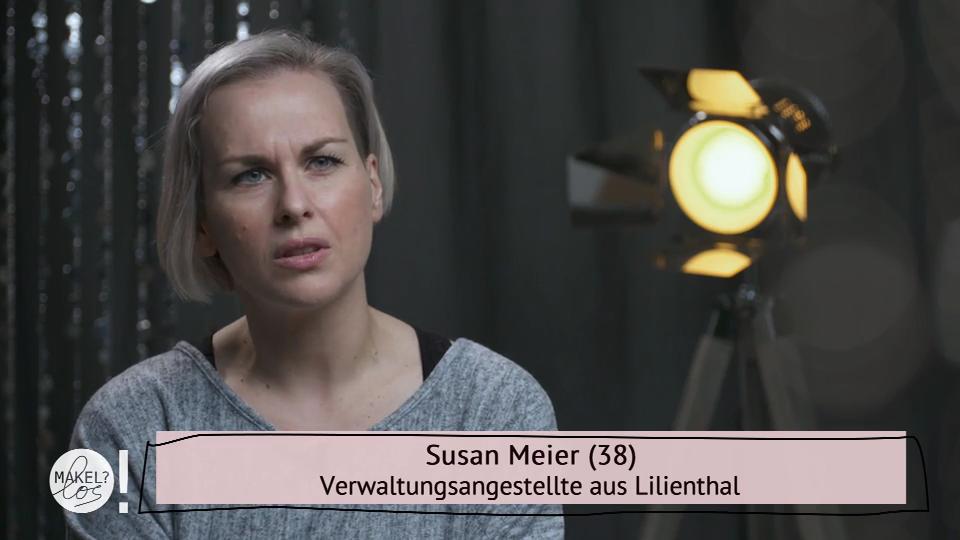 Offen, lustig – aber eine Zornesfalte!
