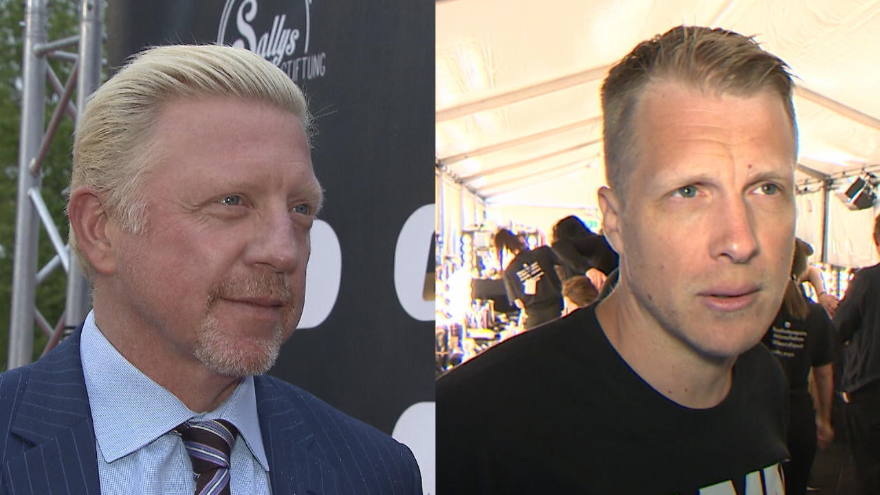 Oliver Pocher ersteigert Pokale von Boris Becker