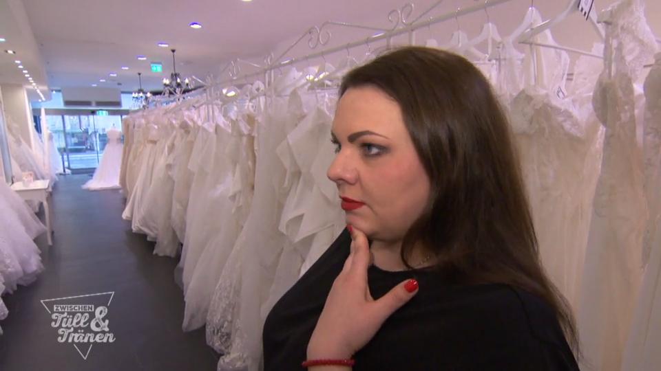 Braut Kristina trägt im Alltag Kleidergröße 46