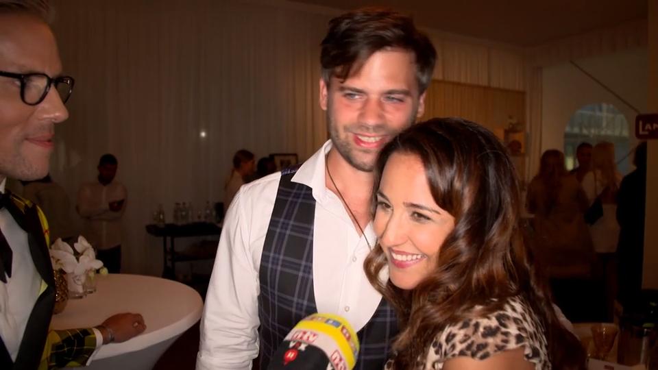 Nina Moghaddam ganz verliebt