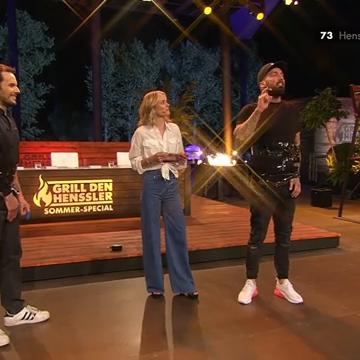 Steffen Henssler und Jan Leyk kochen einarmig