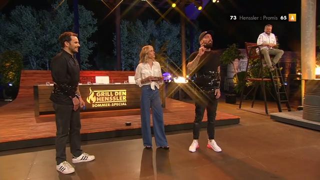 Steffen Henssler und Jan Leyk kochen einarmig