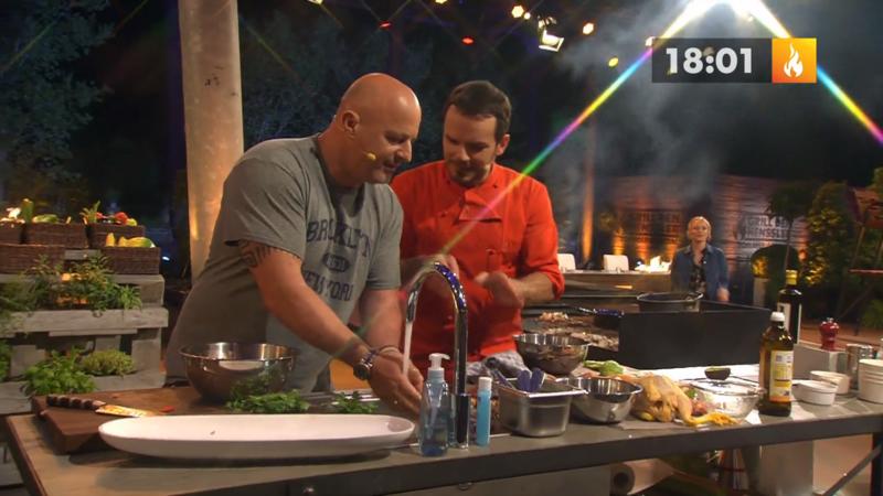 Detlef Steves und Steffen Henssler im Team