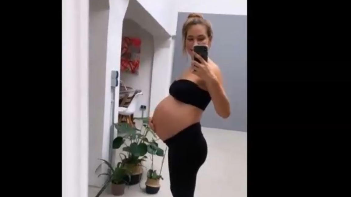 SO schwanger wollte Nina Noel nie sein