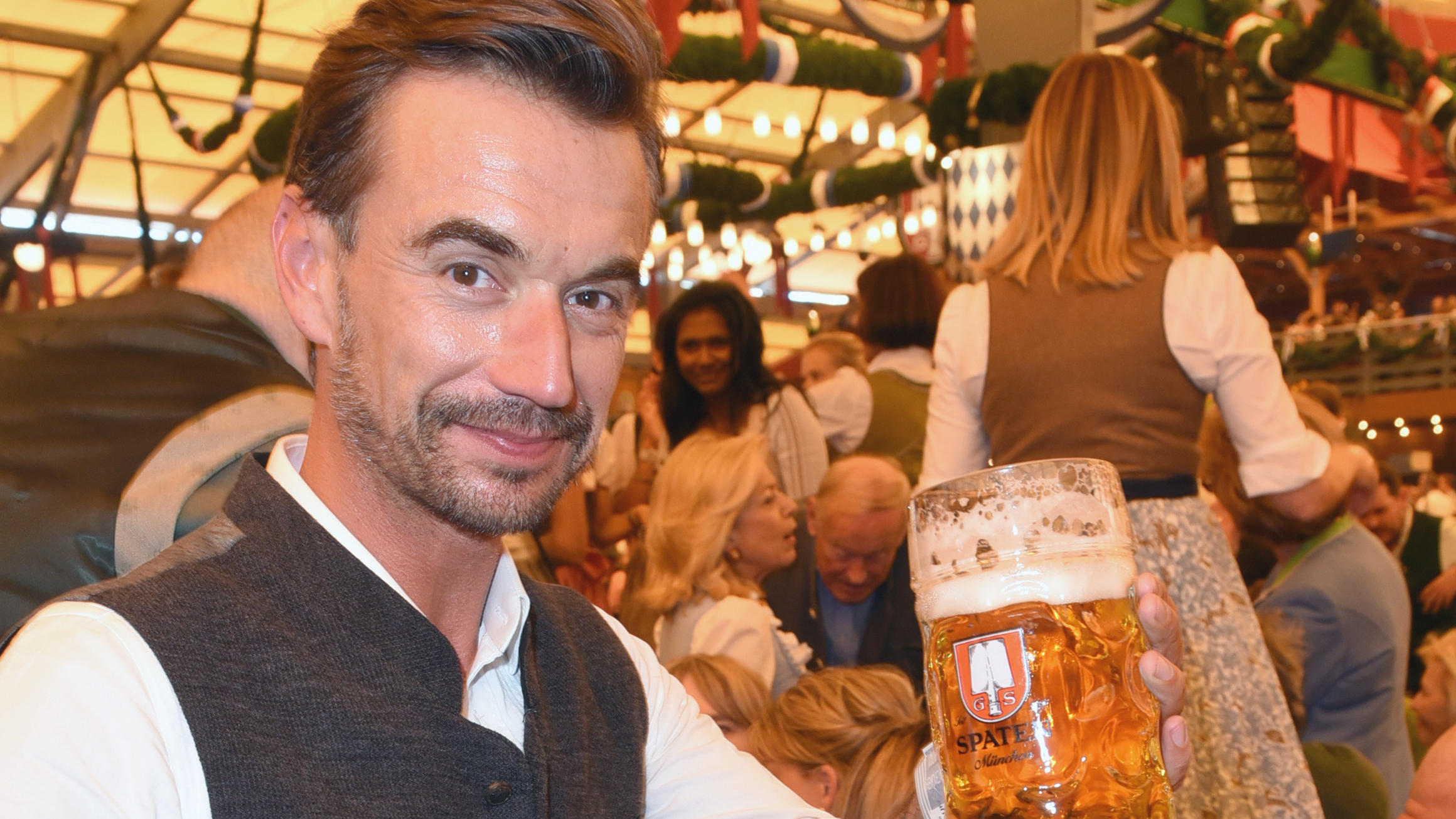 Florian Silbereisen erstmals als Single auf der Wiesn