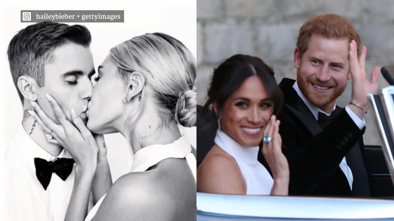 Hailey klaut Brautlook bei Meghan