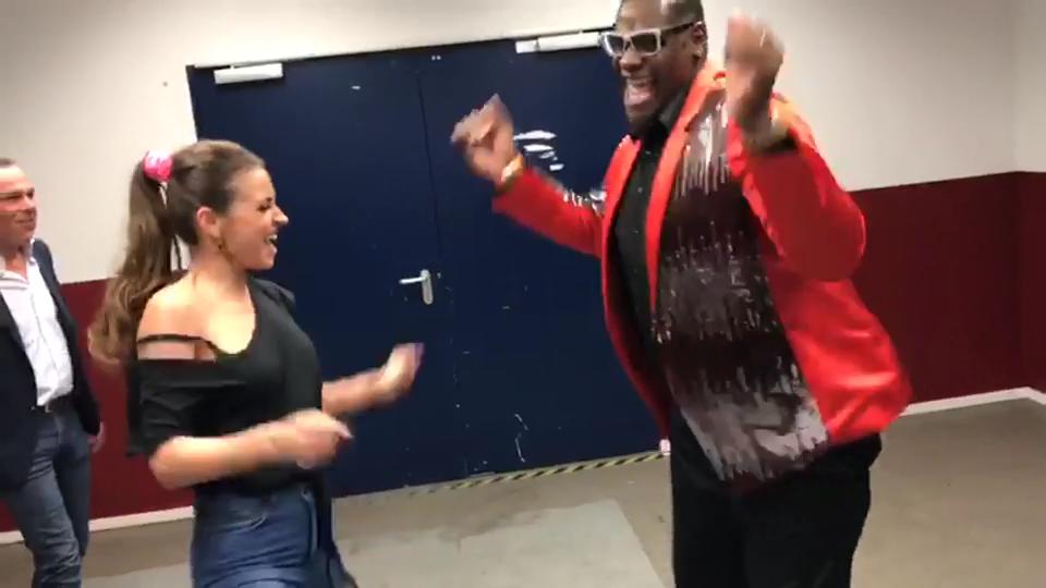 Ekaterina Leonova tanzte mit Alphonso Williams