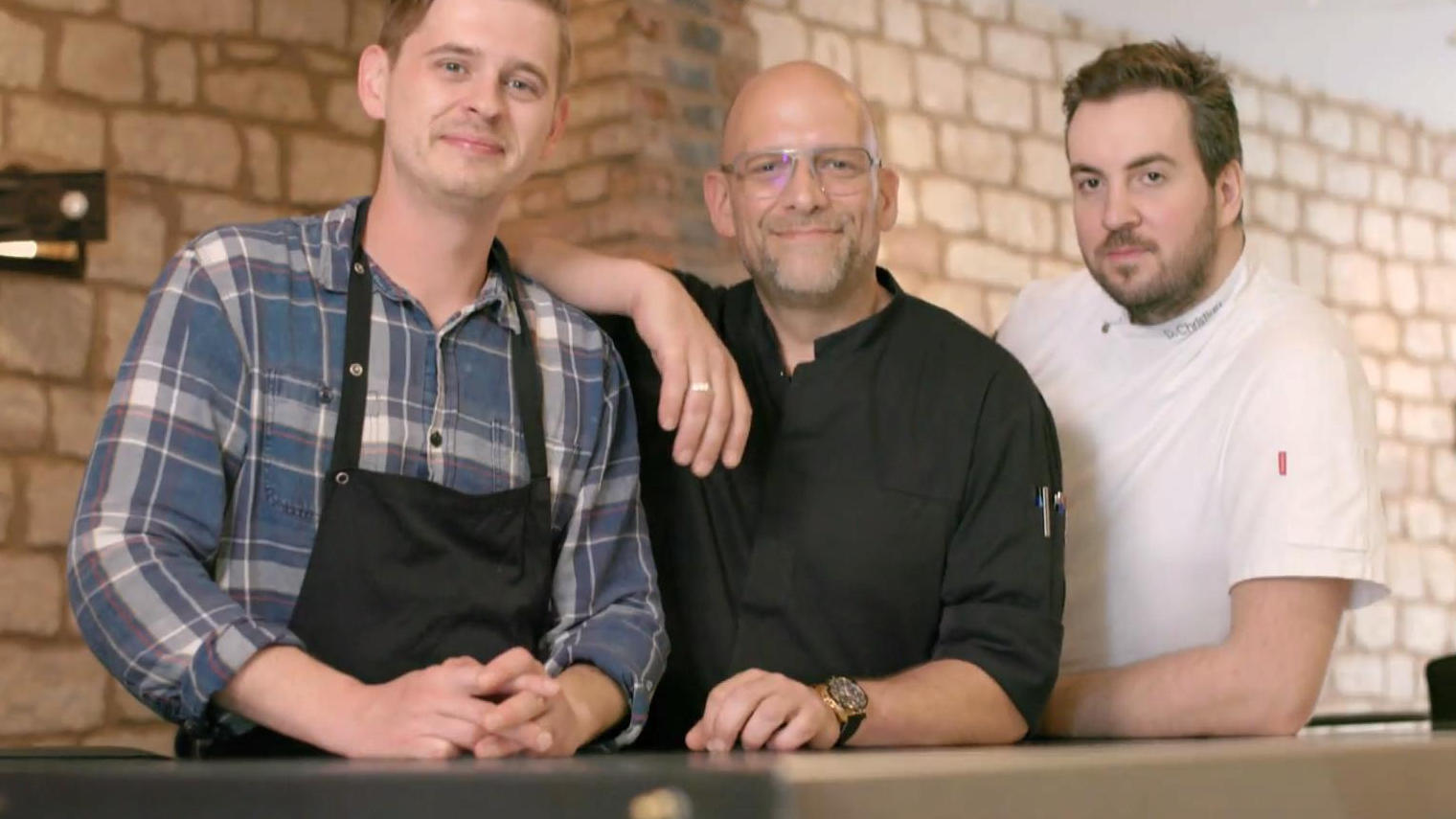 Das ist Jens Jakob mit seinem Team
