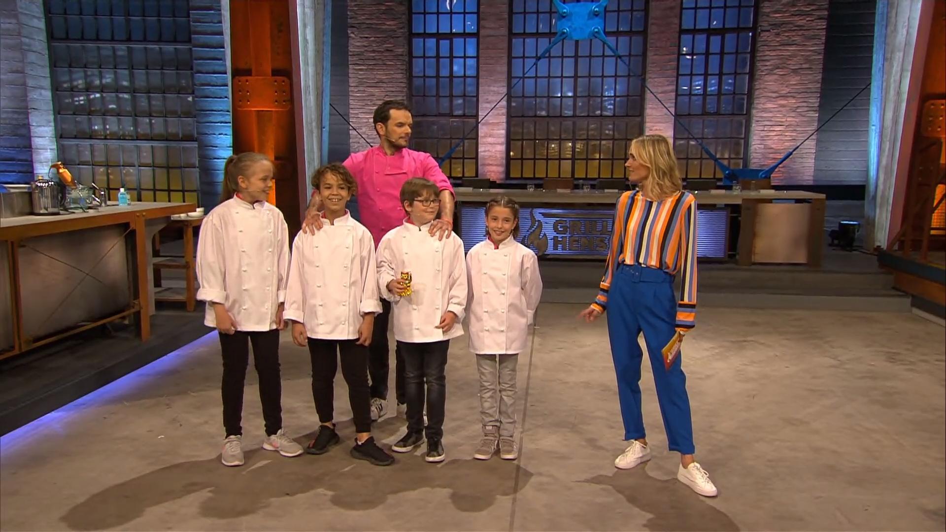 Steffen Henssler tritt mit Kindern an