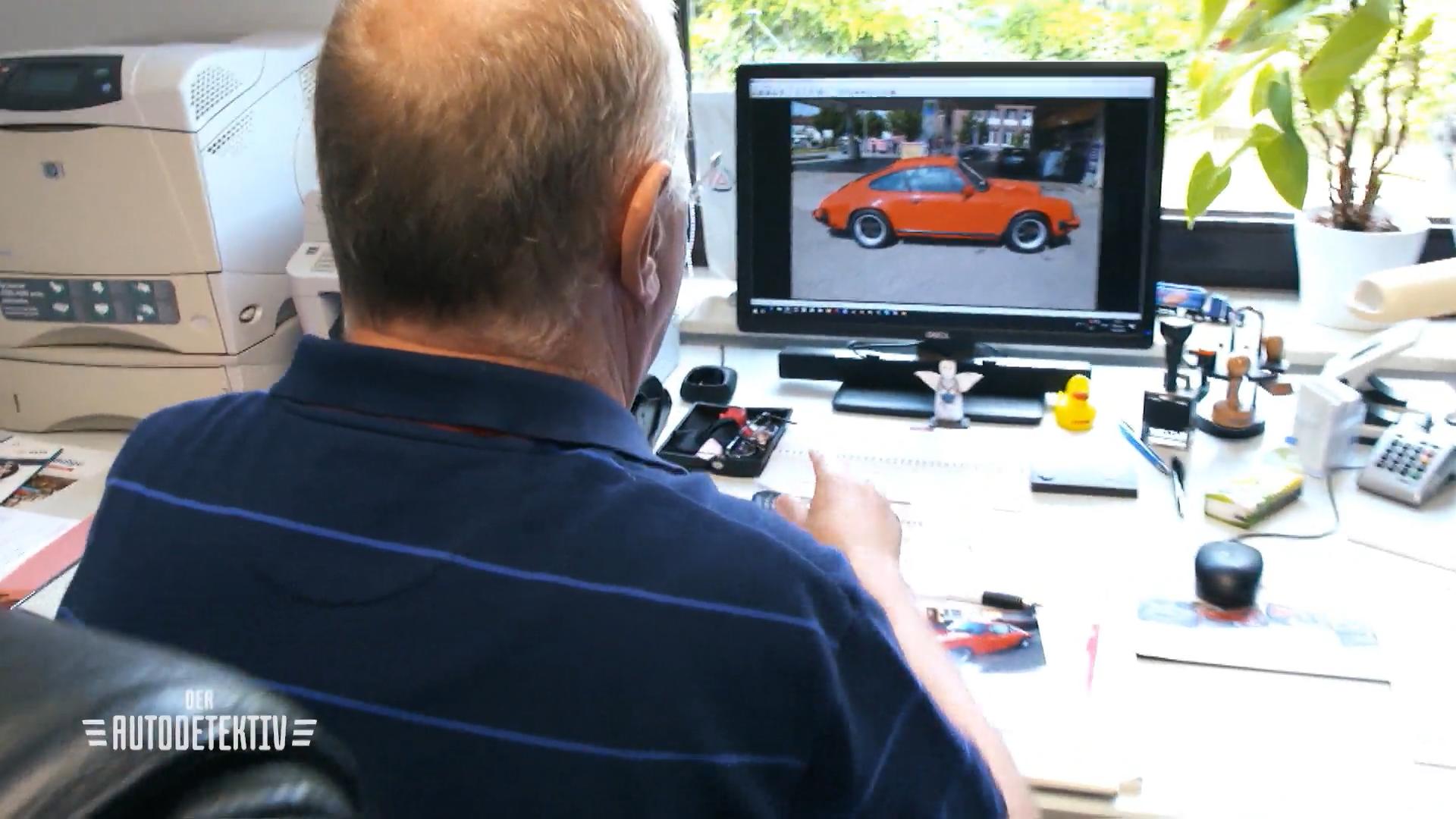 Ein Gutachter hat den Porsche begutachtet