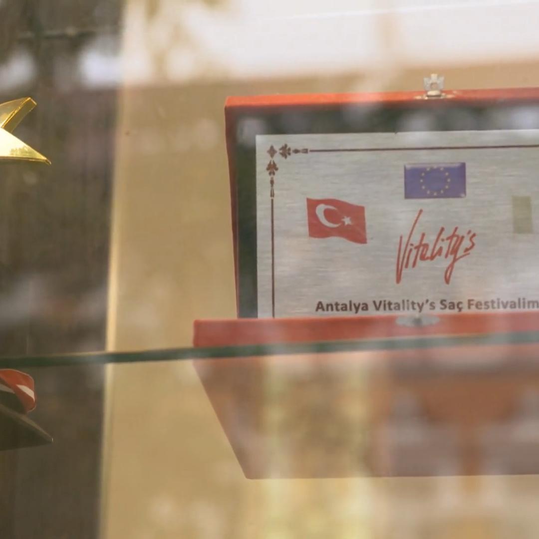 Mit vielen Auszeichnungen im Schaufenster