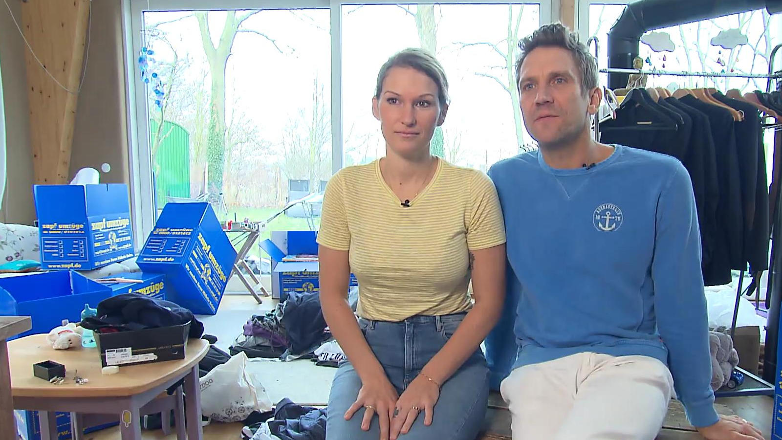 Janni und Peer geben ihr Haus auf für eine kleinere Wohnung