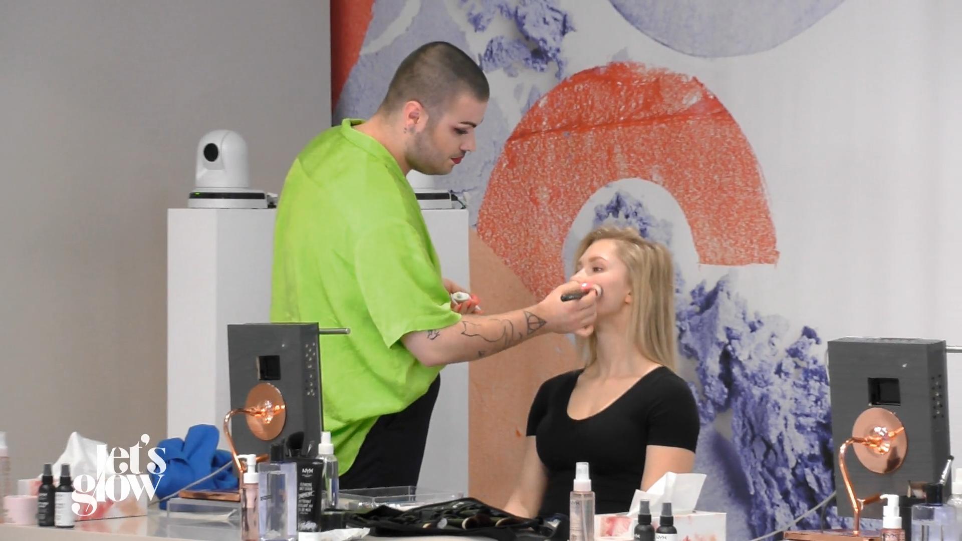 We want Gloss! Die zweite Challenge des Tages beginnt