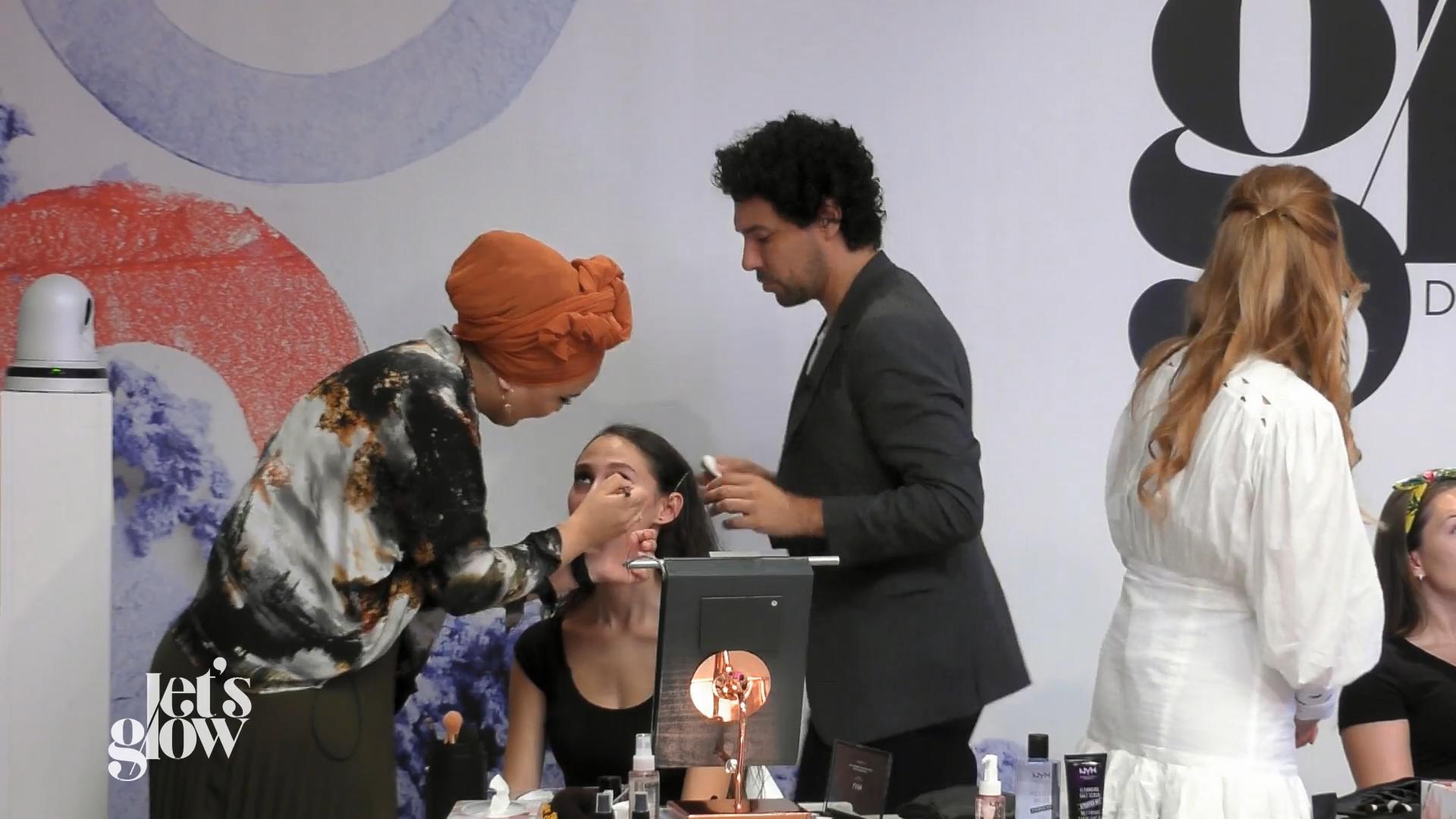 Den Look von Brigitte Bardot stylen die Talents an Modellen