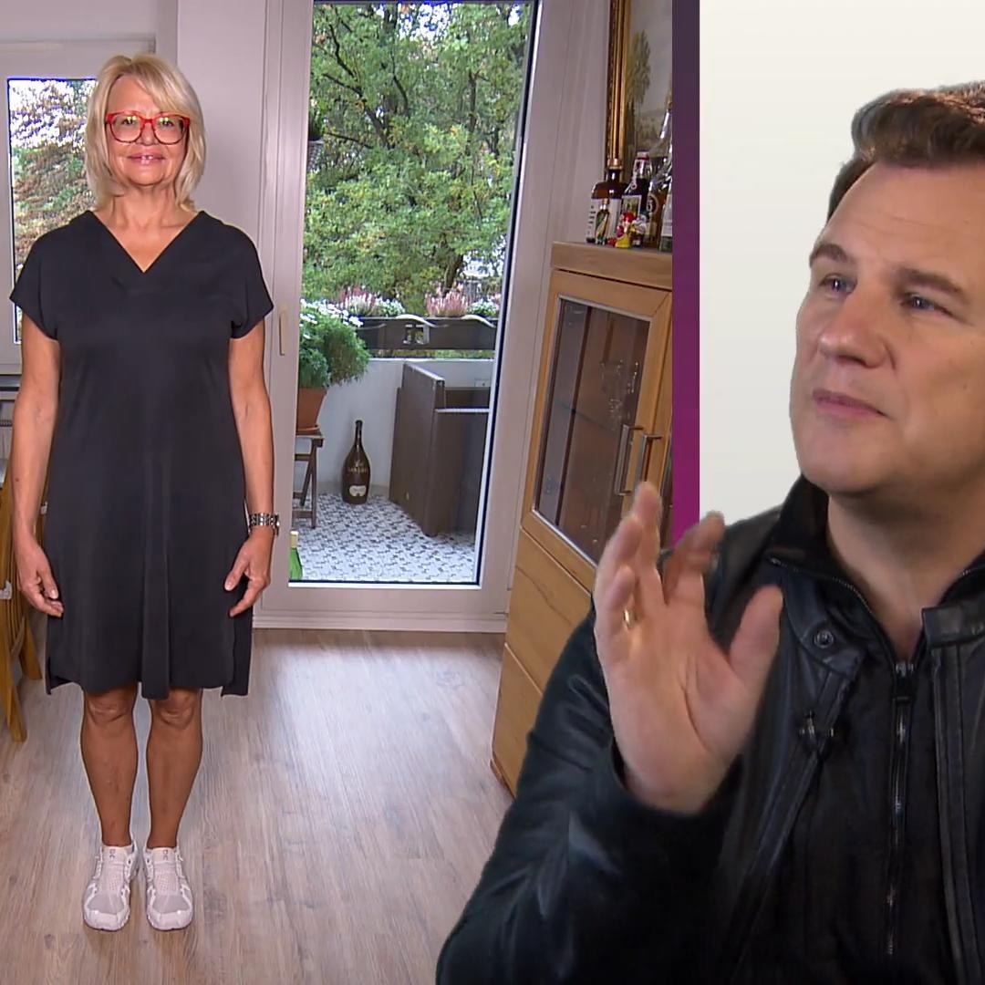 Guido findet Anjas Look "sehr sportlich"