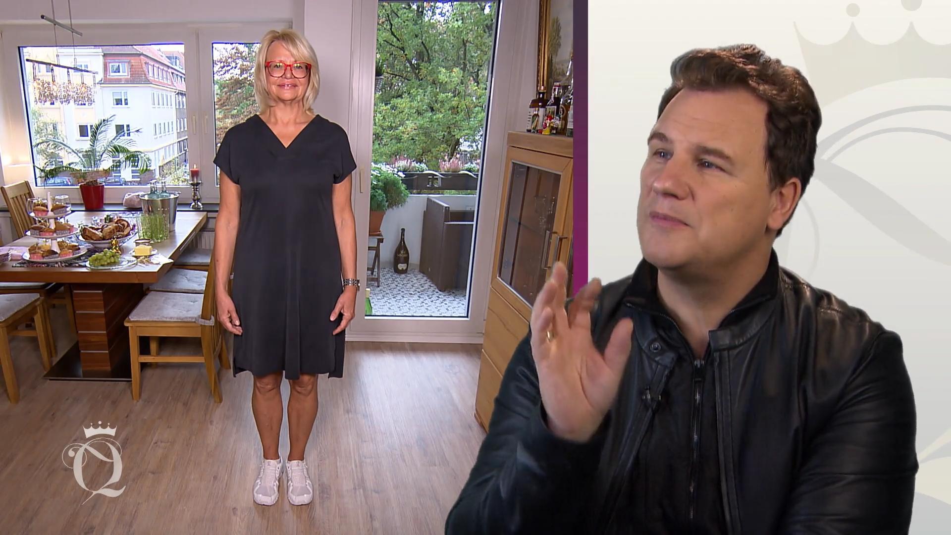 Guido findet Anjas Look "sehr sportlich"