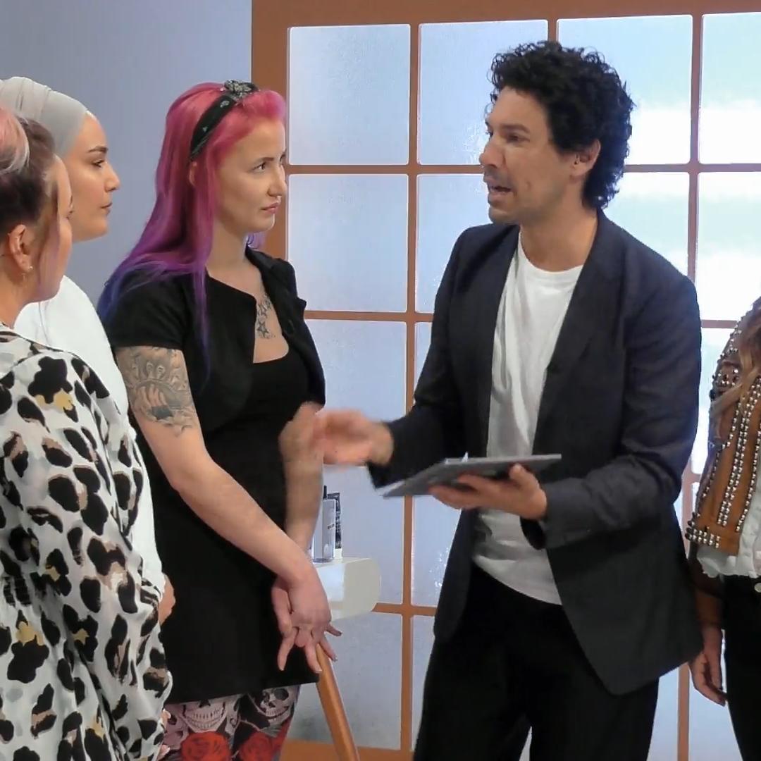 Können die Talente mit einem Perlen-Make-up glänzen?
