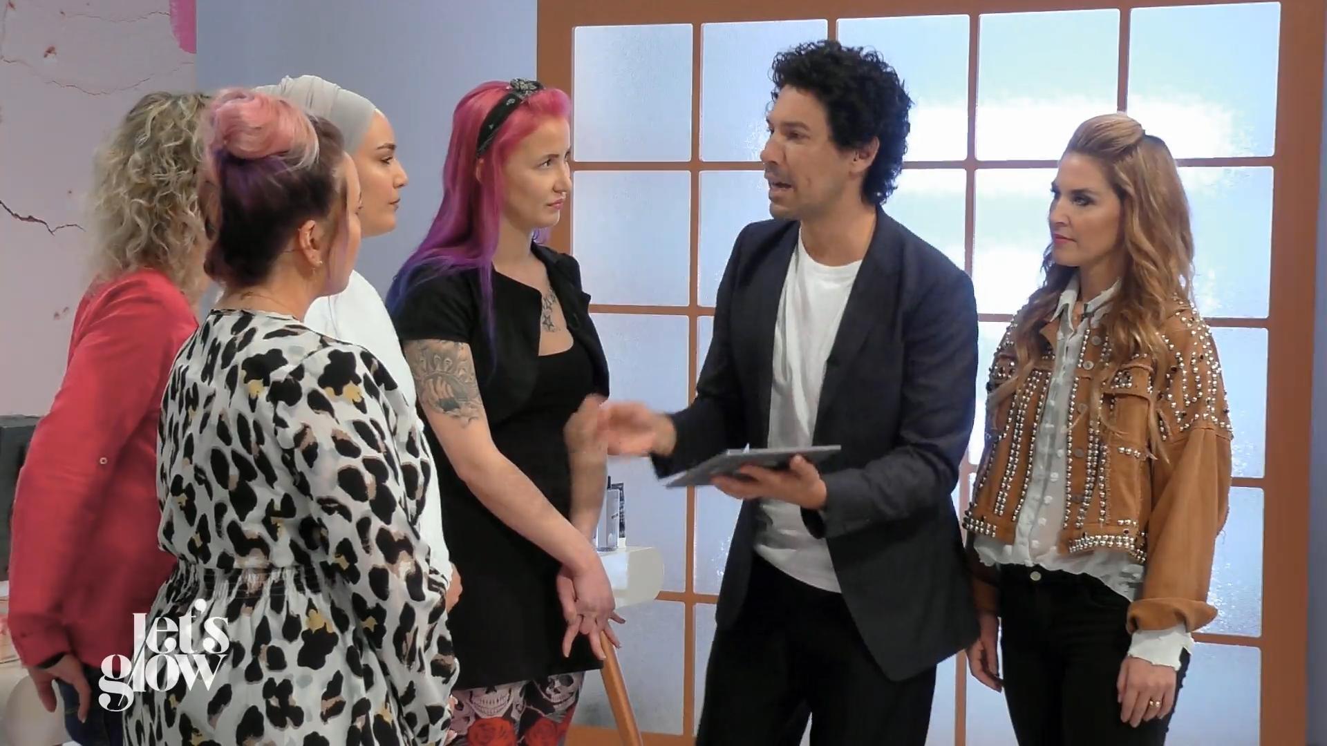 Können die Talente mit einem Perlen-Make-up glänzen?