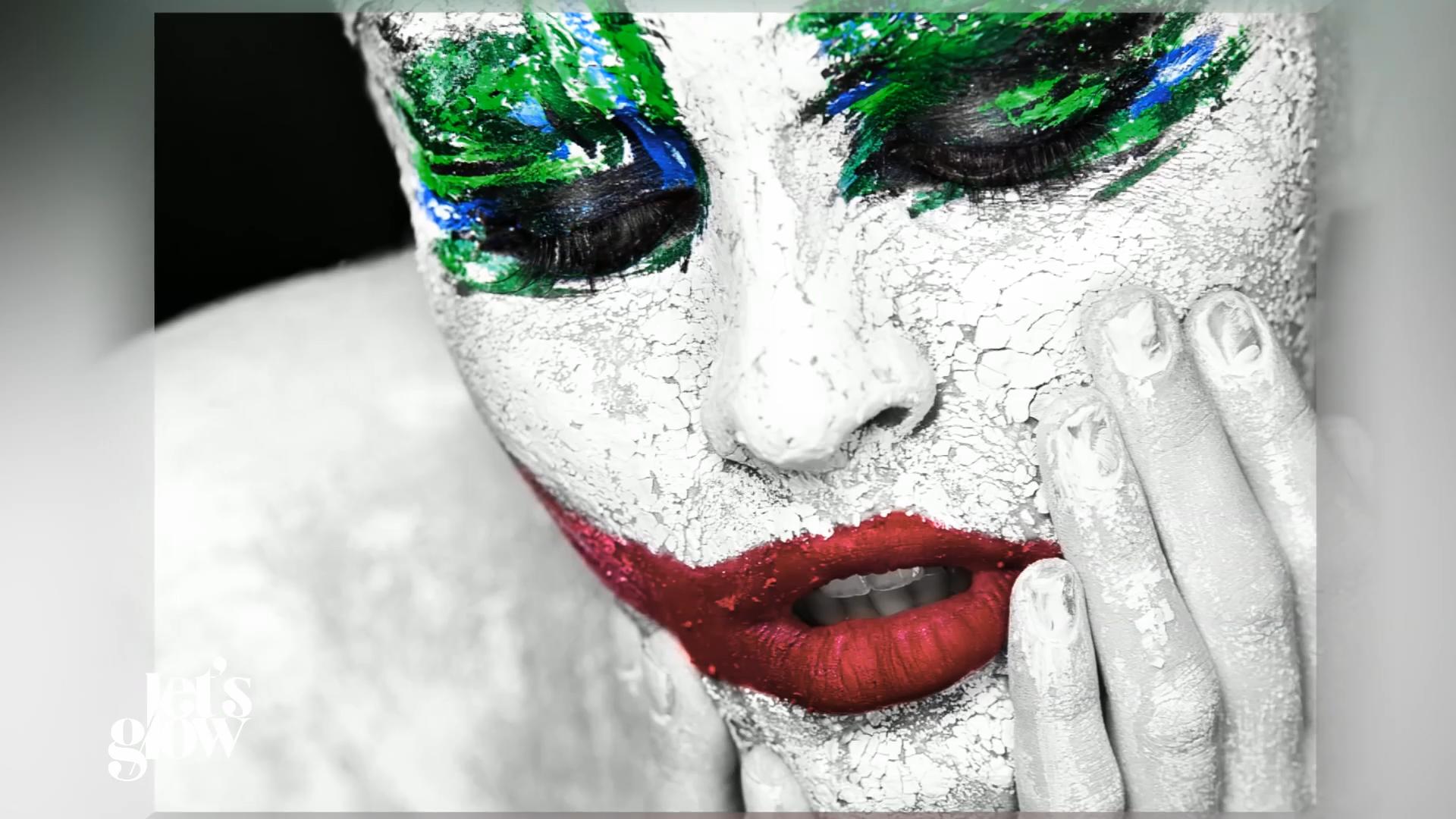 Die nächste Challenge: Joker - aber als Beauty-Look