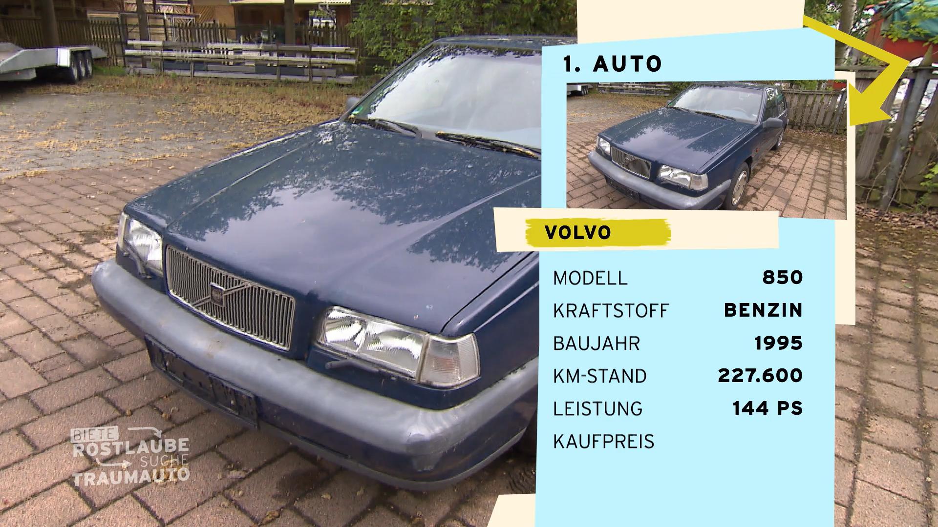 Unter dem neugekauften Volvo wird es Panagiota bange
