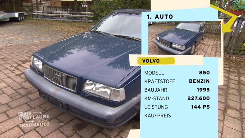 Unter dem neugekauften Volvo wird es Panagiota bange