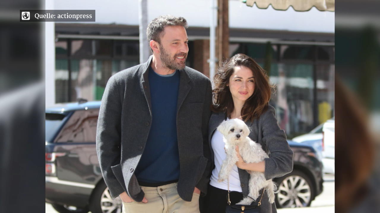 Ben Affleck und Ana de Armas machen Liebe offiziell