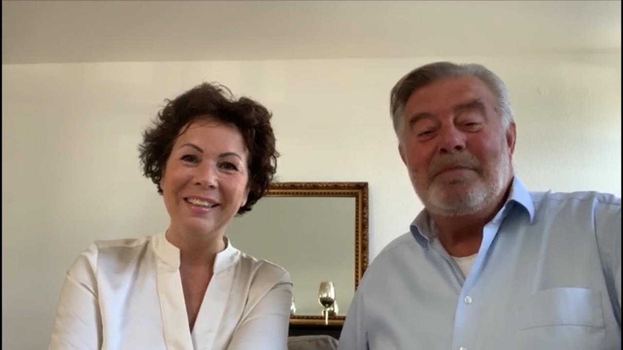 Harry Wijnvoord und Iris Dahlke im Liebesnest