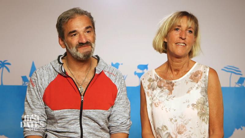 Stine und Uwe gehen auf Tuchfühlung