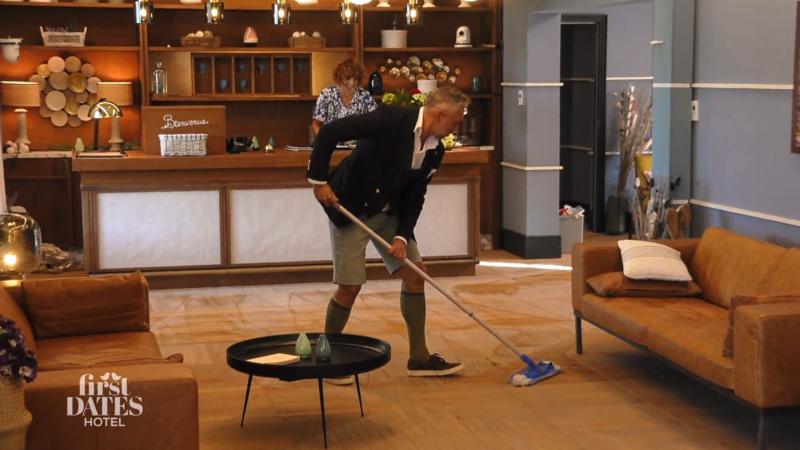 Der Chef packt mit an