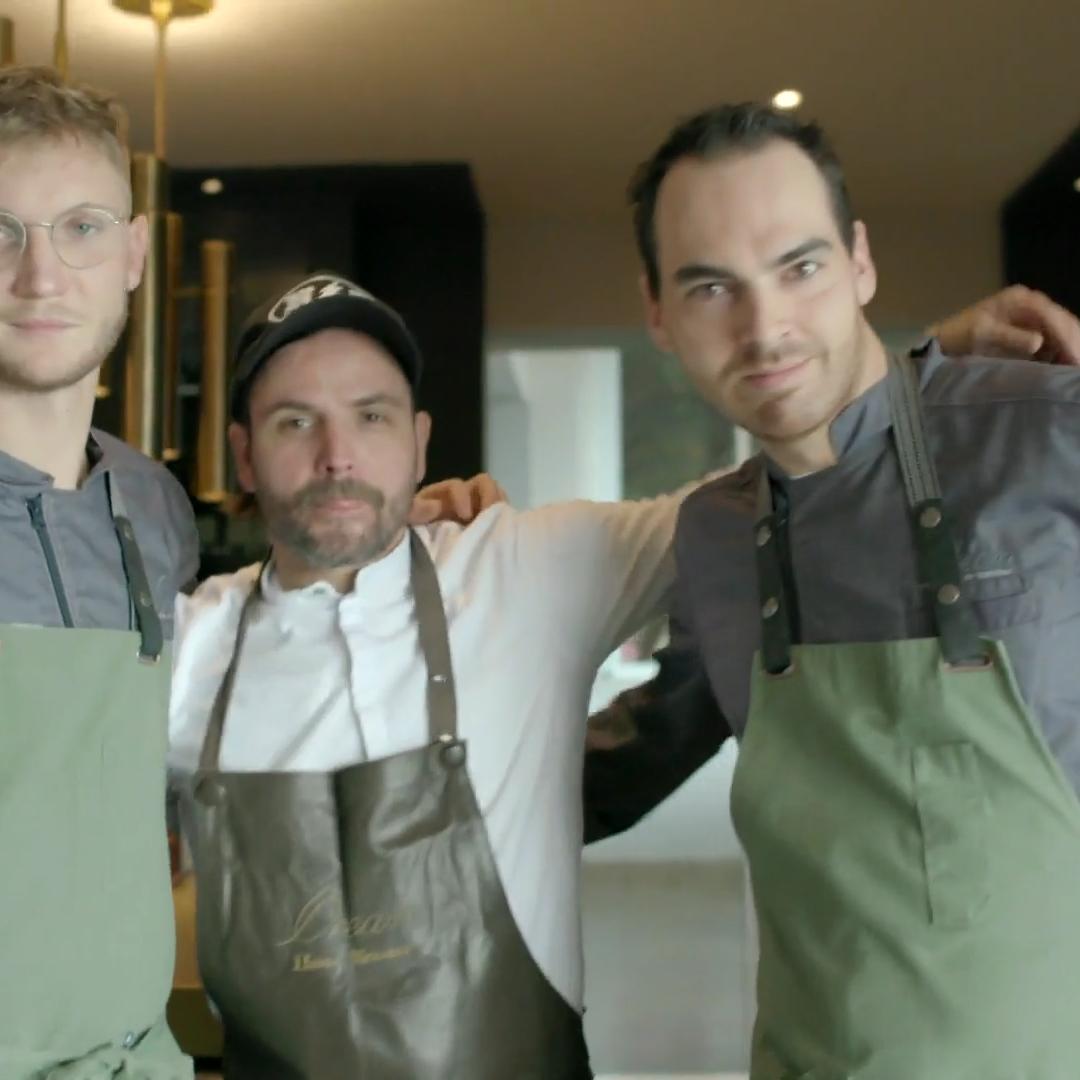 Das ist Hans Neuner mit seinem Team