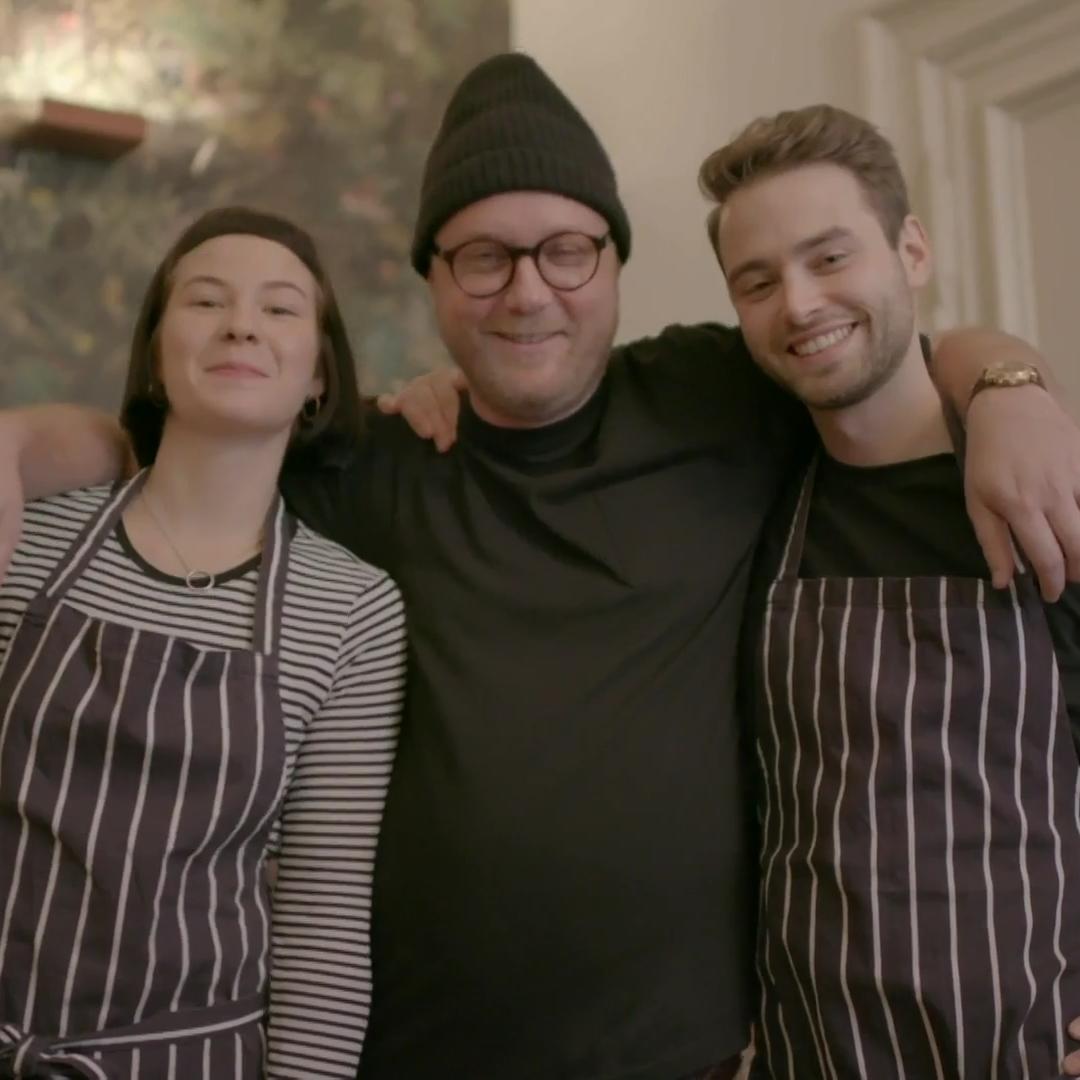 Das ist Max Strohe mit seinem Team