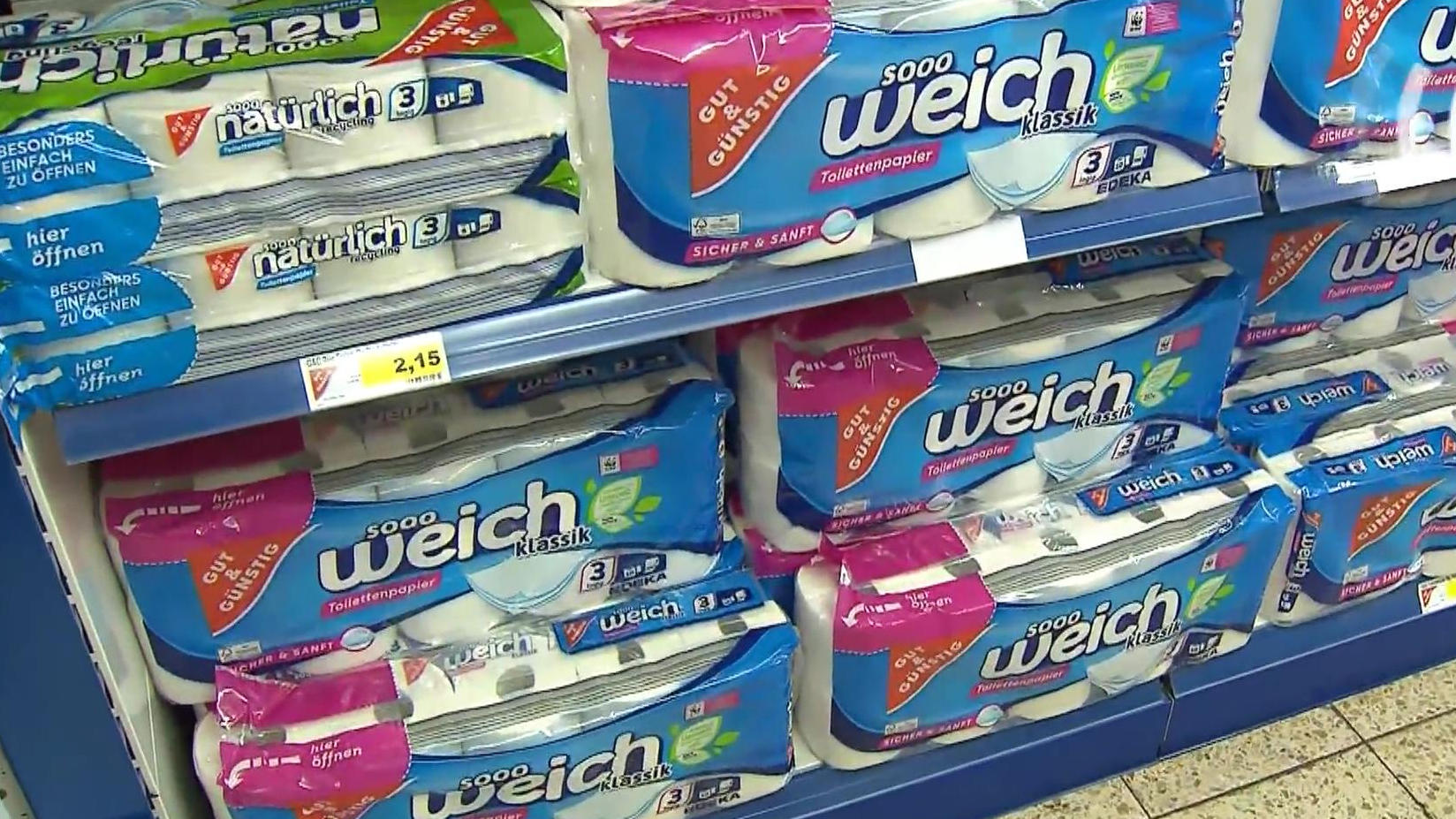 Endlich wieder volle Supermarktregale?