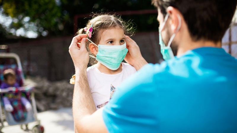 Corona: Kinder unter 6 Jahren sollten keinen Masken tragen – stimmt das?