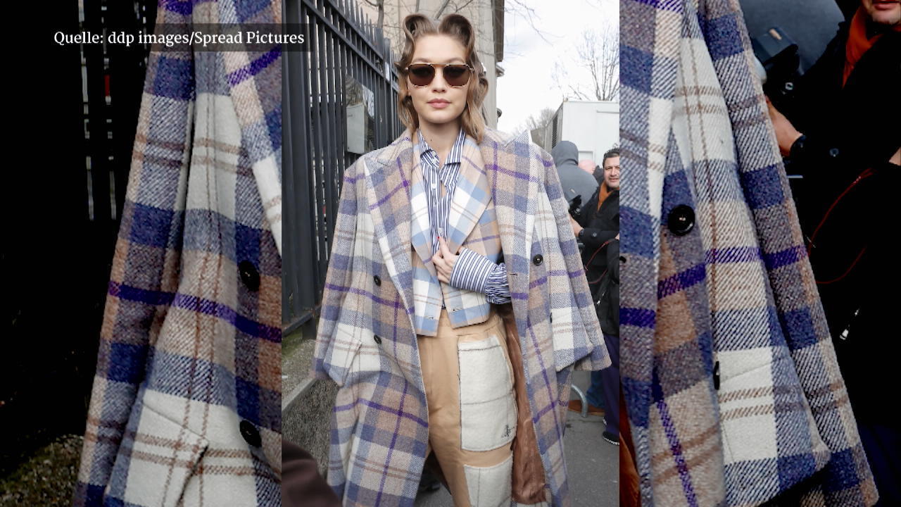 So hat Gigi Hadid ihren Babybauch versteckt